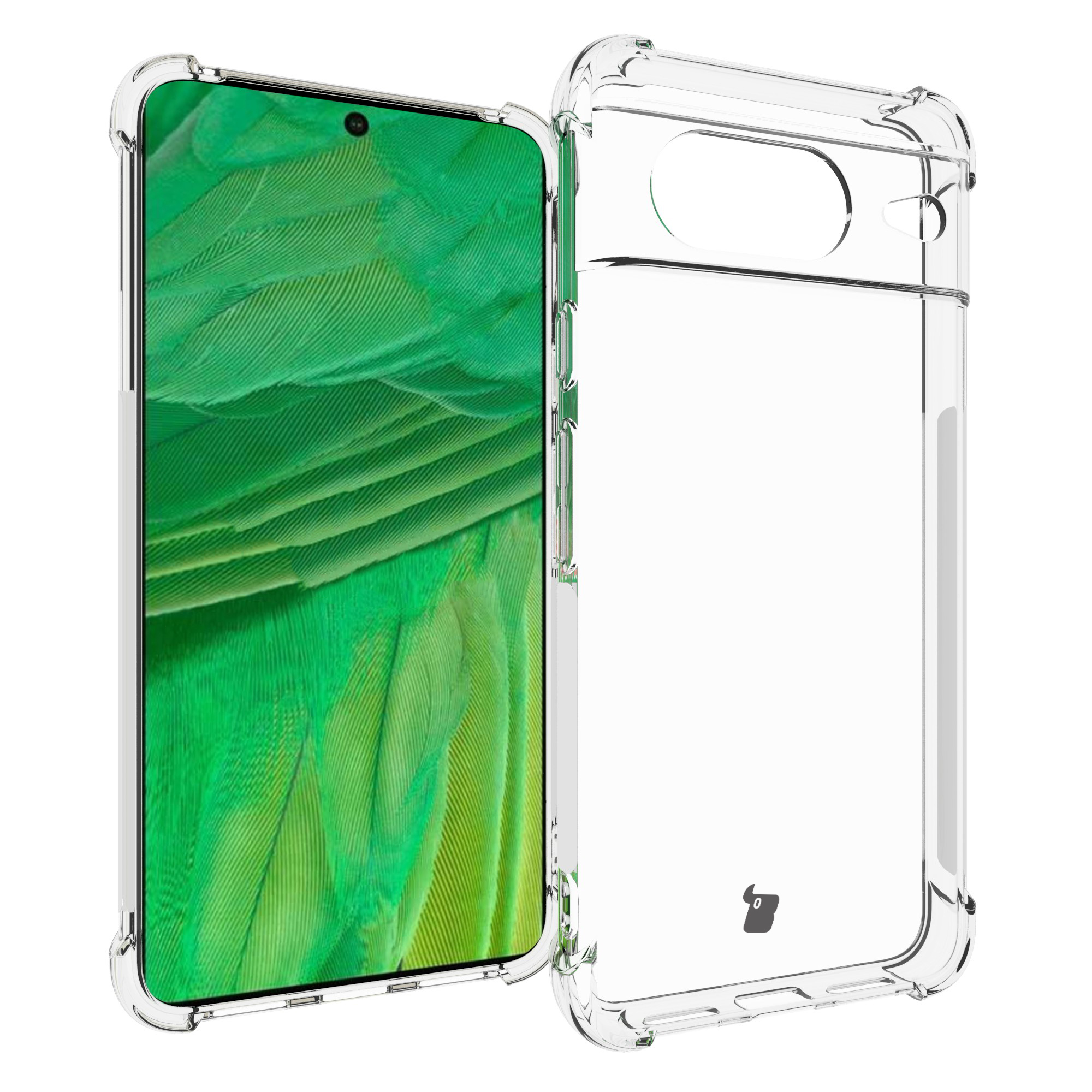 Elastyczne etui + 2 szkła, Bizon Case Clear, przezroczyste